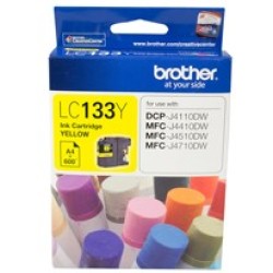 Brother LC133Y Yellow Ink Cartridge