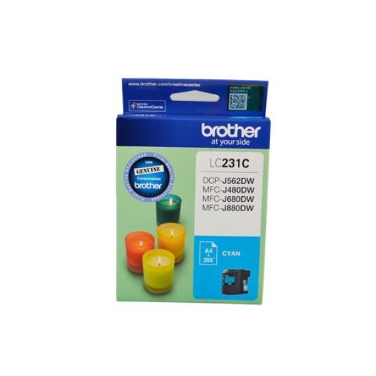 Brother LC231C Cyan Ink Cartridge