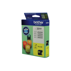 Brother LC231Y Yellow Ink Cartridge