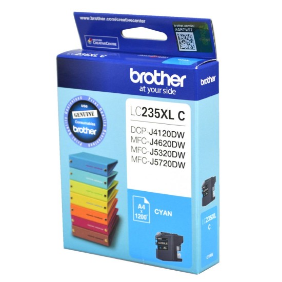 Brother LC235XLC Cyan High Yield Ink Cartridge