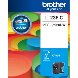 Brother LC23EC Cyan Ink Cartridge