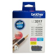 Brother LC33173PK 3 pack CMY Ink Cartridges
