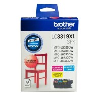 Brother LC3319XL3PK 3 pack CMY High Yield Ink Cartridges