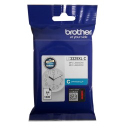 Brother LC3329XLC Cyan High Yield Ink Cartridge