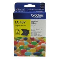 Brother LC40Y Yellow Ink Cartridge