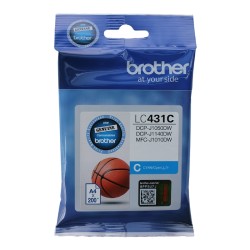 Brother LC431C Cyan Ink Cart