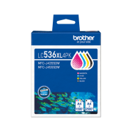 Brother LC536XL4PK 4 - Pack Ink Cartridge