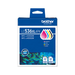 Brother LC536XL4PK 4 - Pack Ink Cartridge