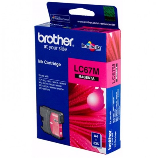 Brother LC67M Magenta Ink Cartridge