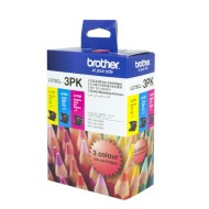 Brother LC73CL3PK CMY Colour Ink Cartridges (Triple Pack)