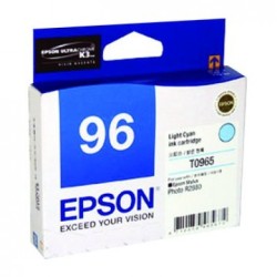 Epson 96 Light Cyan UltraChrome Ink Cartridge (T0965)