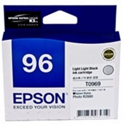 Epson 96 Light Light Black UltraChrome Ink Cartridge (T0969)