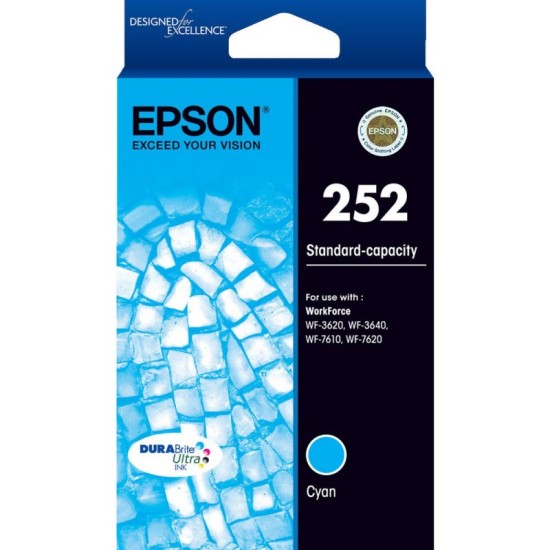 Epson 252 Cyan Ink Cartridge