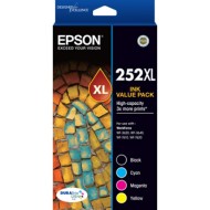 Epson 252XL High Capacity Ink Cartridge - Value Pack