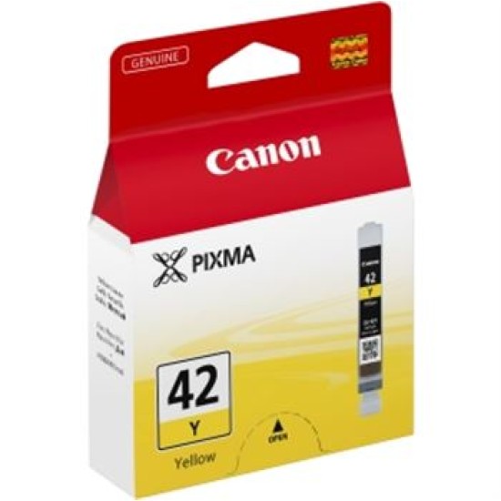 Canon CLI42Y Yellow Ink Cartridge for Pixma Pro-100