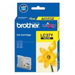 Brother LC37Y Yellow Ink Cartridge