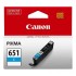 Canon CLI651C Cyan Ink Cartridge