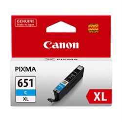 Canon CLI651XLC Cyan High Yield Ink Cartridge