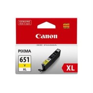 Canon CLI651XLY Yellow High Yield Ink Cartridge