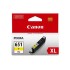 Canon CLI651XLY Yellow High Yield Ink Cartridge