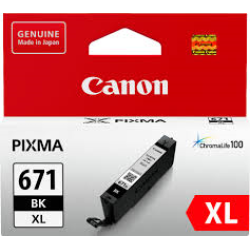 Canon CLI671XLBK Black High Yield Ink Cartridge