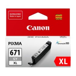 Canon CLI671XLGY Grey High Yield Ink Cartridge 
