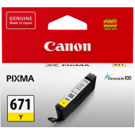 Canon CLI671Y Yellow Ink Cartridge 