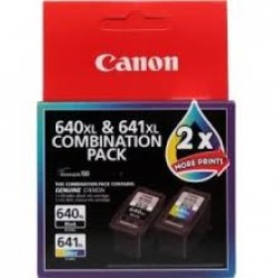 Canon PG640XL + CL641XL Combo Pack High Yield Ink Cartridges