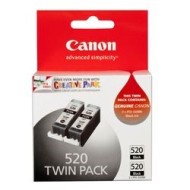Canon PGI520 Black Ink Cartridge Twin Pack
