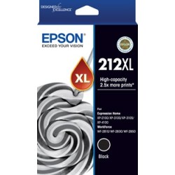 Epson 212XL Black High Yield Ink Cartridge