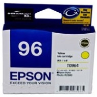 Epson 96 Yellow UltraChrome Ink Cartridge (T0964)