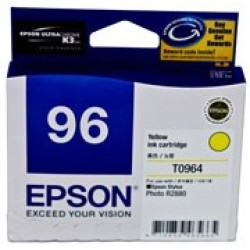 Epson 96 Yellow UltraChrome Ink Cartridge (T0964)