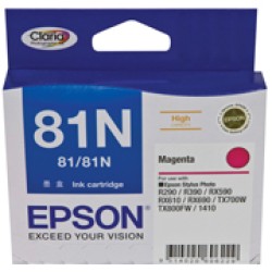Epson 81N Magenta Ink Cartridge (T1113)