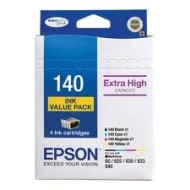 Epson 140 Extra High Capacity Ink Cartridge - Value Pack