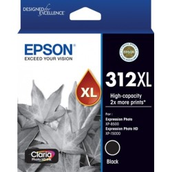 Epson 312XL Black High Yield Ink Cartridge