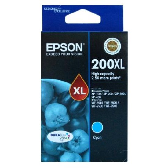 Epson 200XL Cyan Ink Cartridge