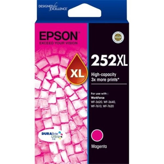 Epson 252XL Magenta High Capacity Ink Cartridge