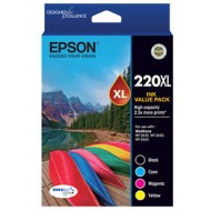 Epson 220XL DuraBrite Ink Cartridge - Value Pack