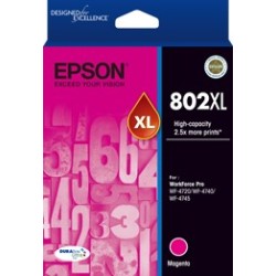 Epson 802XL Magenta High Capacity Ink Cartridge