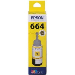 Epson EcoTank T664 Yellow Ink Bottle
