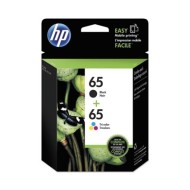 HP 65 Black and Tri Colour Value Pack Ink Cartridge