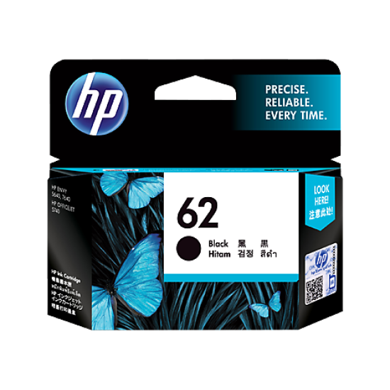 HP 62 Black Ink Cartridge