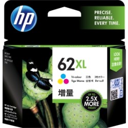 HP 62XL Tri-Colour High Yield Ink Cartridge