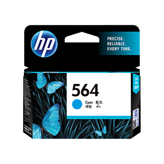 HP 564 Cyan Ink Cartridge 