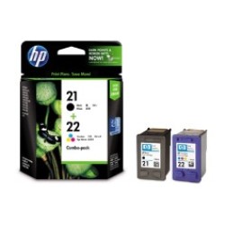HP 21 Black 22 Tri-color Ink Cartridge Combo Pack (CC630AA)