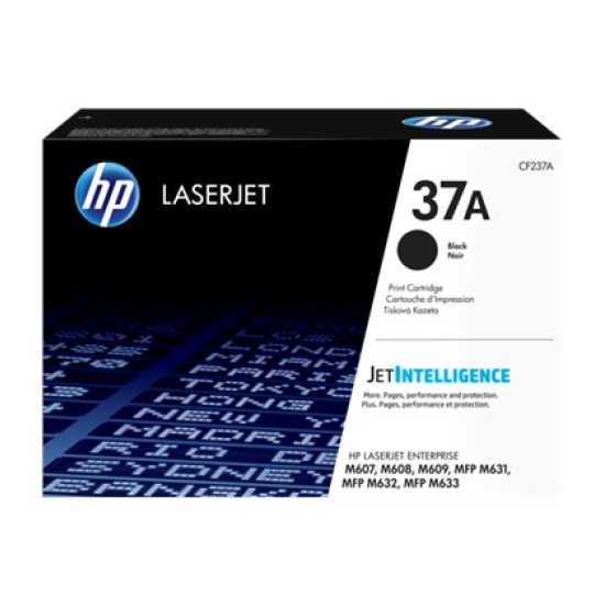 HP 37A Black Toner Cartridge