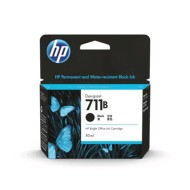 HP 711 Black 80ml Ink Cartridge