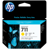 HP 711 Yellow 3-pack Ink Cartridge