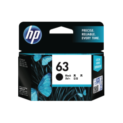 HP 63 Black Original Ink Cartridge