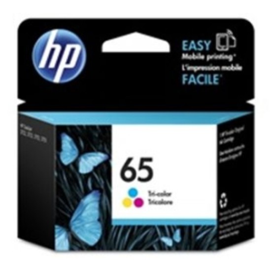 HP 65 Tri-Colour Ink Cartridge